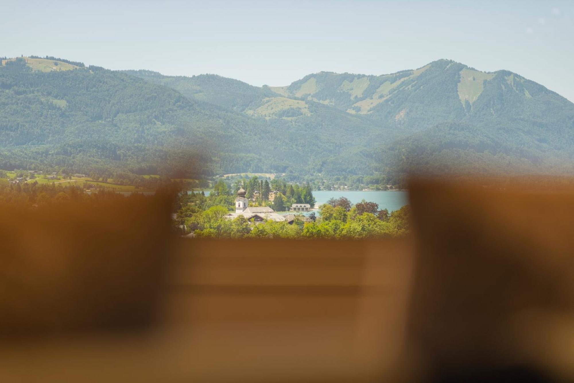 Wolfgangsee Appartements Strobl Exteriör bild