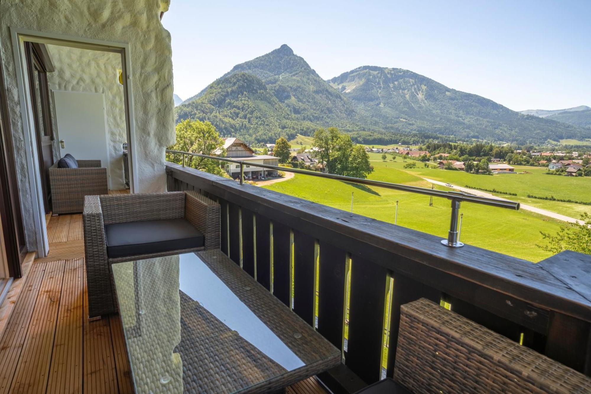 Wolfgangsee Appartements Strobl Exteriör bild