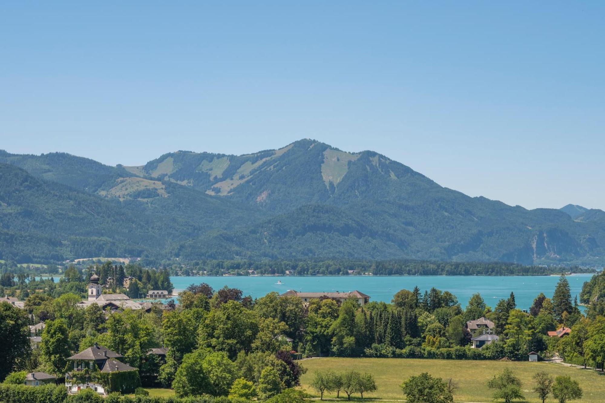 Wolfgangsee Appartements Strobl Exteriör bild