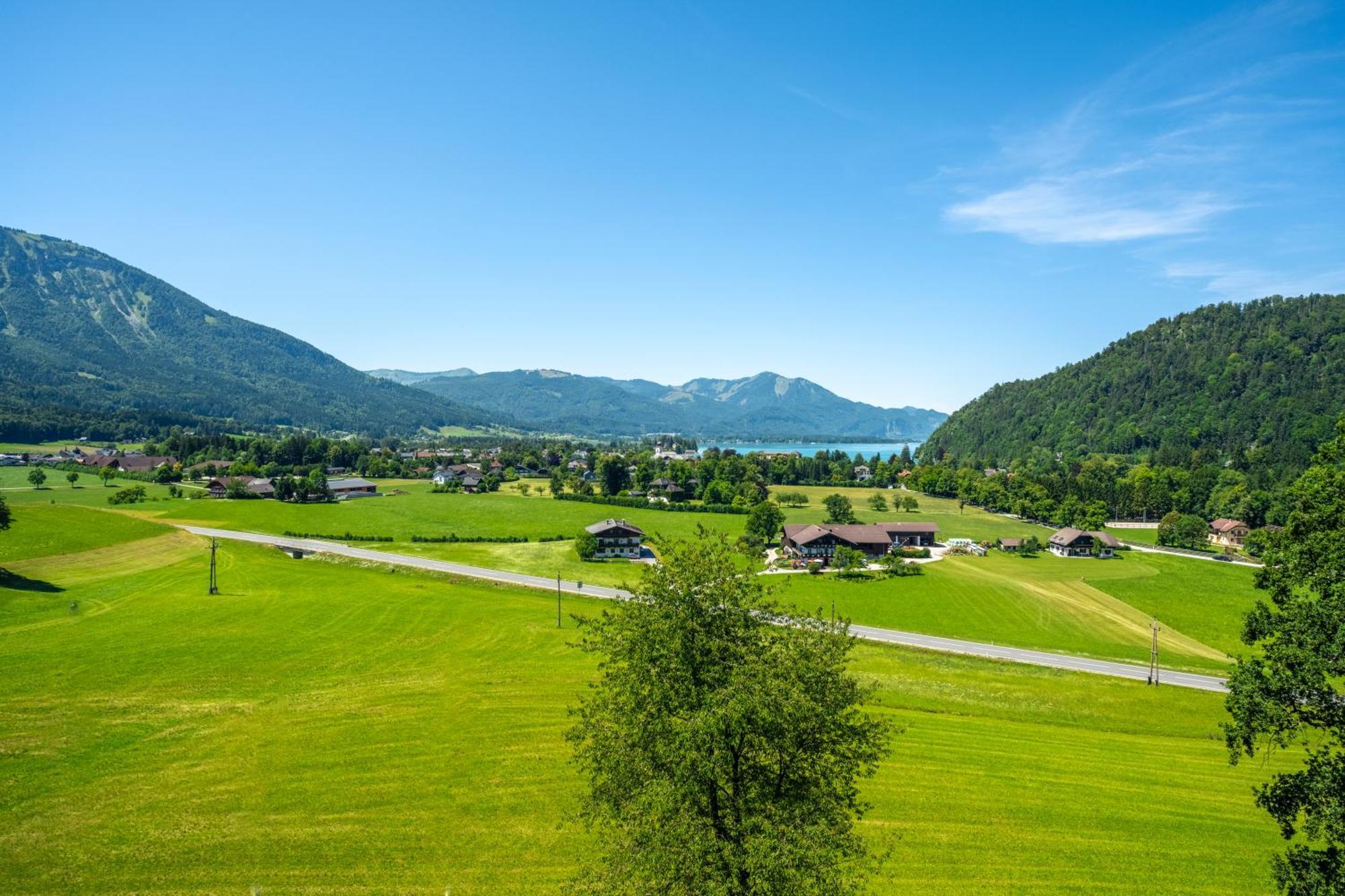 Wolfgangsee Appartements Strobl Exteriör bild